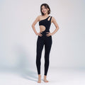 One-piece Exercise Sleeveless Irregular Workout Clothes