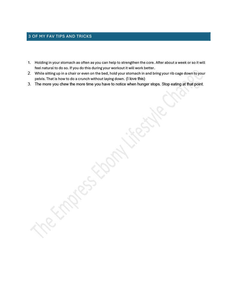 The Empress Lifestyle Blueprint