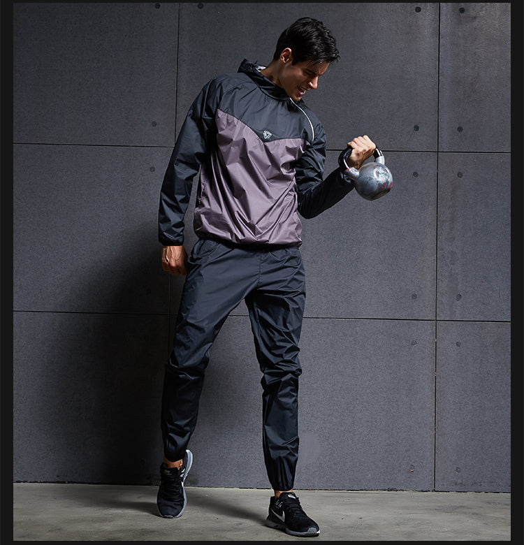 Sweatshirt Men's Top Sauna Weight Control Clothes