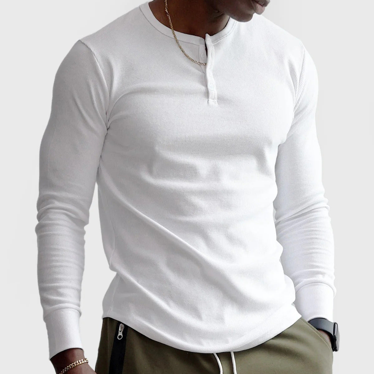 Sports T-shirt Men's Slim Fit Radian Workout Long Sleeve
