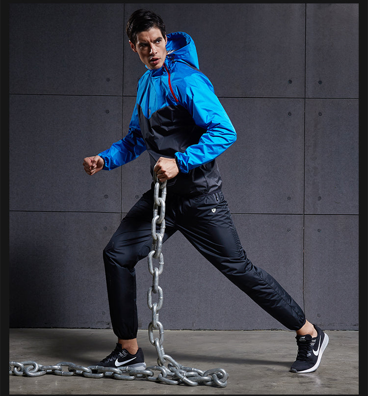 Sweatshirt Men's Top Sauna Weight Control Clothes