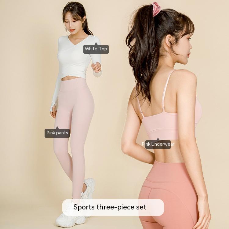 Dance Workout Clothes Three-piece Set