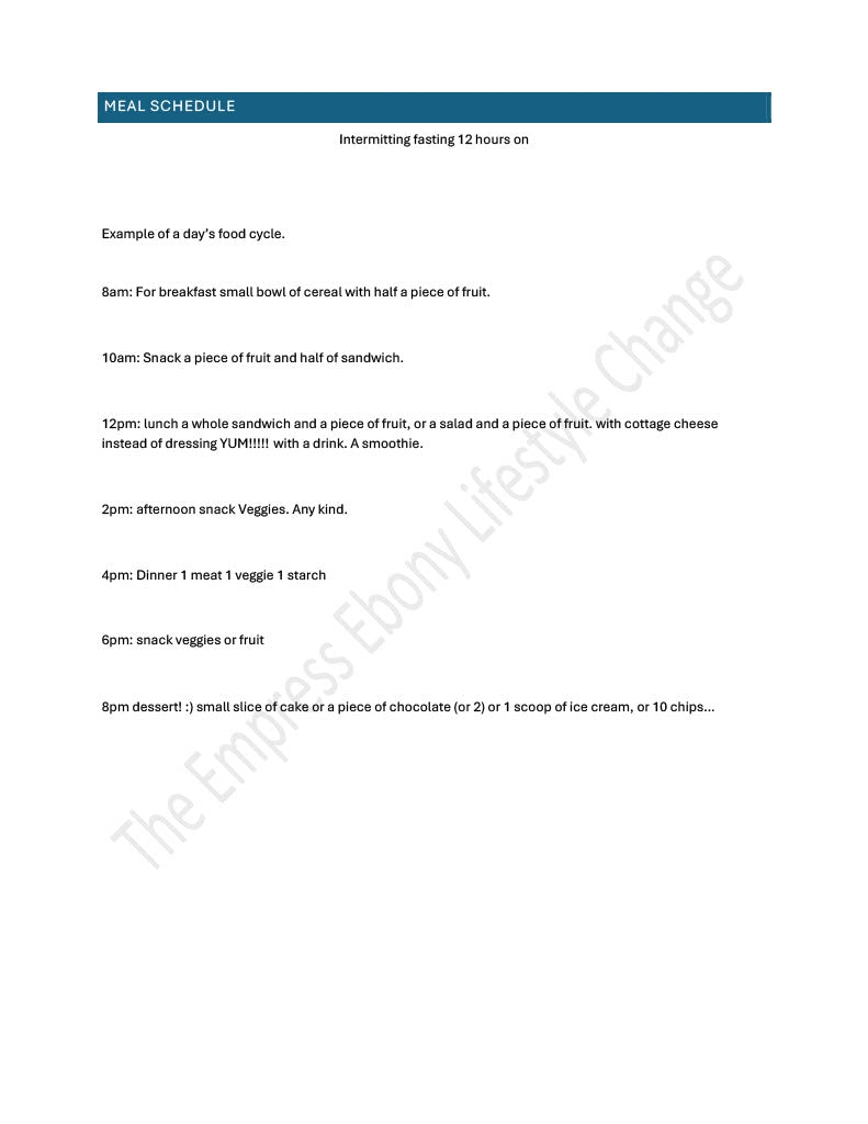The Empress Lifestyle Blueprint