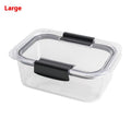 Household Kitchen Cereals Food Transparent CanBox Storage Fresh-keeping Jar