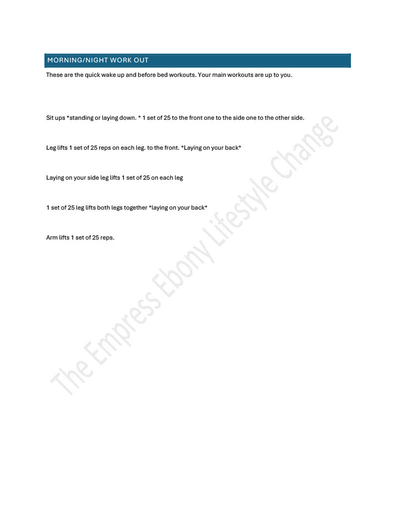 The Empress Lifestyle Blueprint