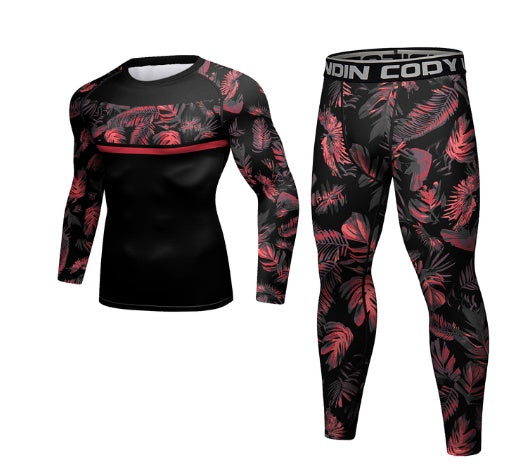 Casual Men's Workout Clothes Quick-drying Running Training