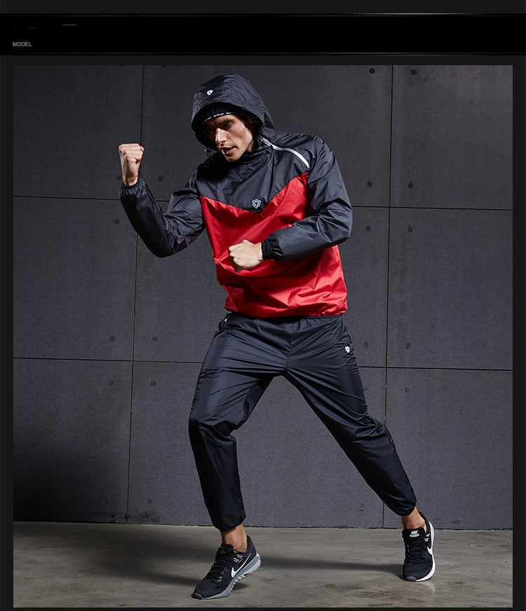 Sweatshirt Men's Top Sauna Weight Control Clothes