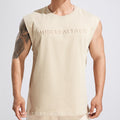 Muscle Workout Brothers Summer New Fitness Heavy Cotton Wide Shoulder Vest